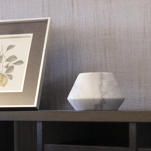 泰國DesignersField 白色大理石燭台