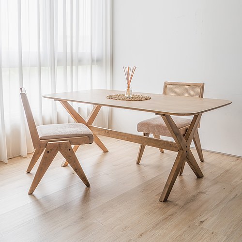 夏馬Shiamal Home 田園餐桌 (櫸木、180公分)