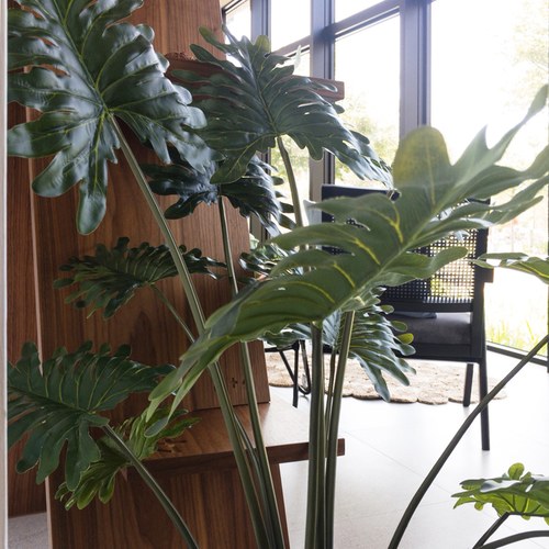 荷蘭Emerald人造植栽 蔓綠絨綠葉叢 (高95公分)