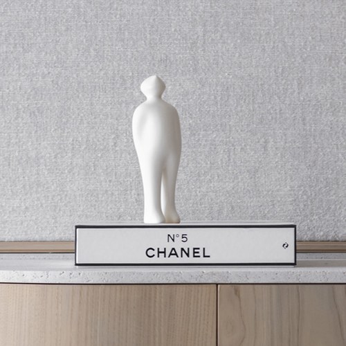 比利時Gardeco藝術擺飾 經典觀賞者 (白、高23公分)