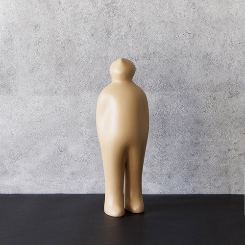比利時Gardeco藝術擺飾 經典觀賞者 (土棕、高23公分)