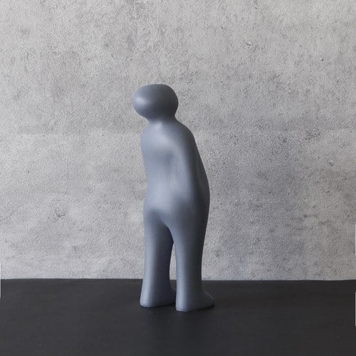 比利時Gardeco藝術擺飾 經典觀賞者 (藍、高23公分)