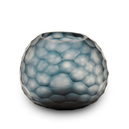 德國Guaxs玻璃花器 SOMBA系列 (洋藍、高12公分)