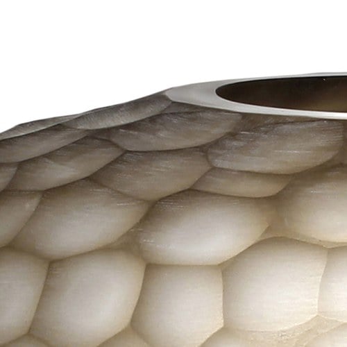 德國Guaxs玻璃桌飾 ERBSE系列 (煙燻灰、高37公分)