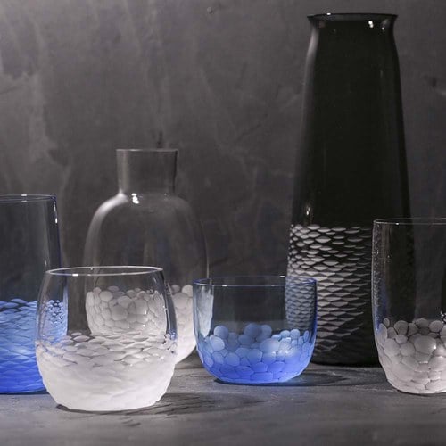 德國Guaxs玻璃水杯 OTTILIE系列 (水藍、170毫升)