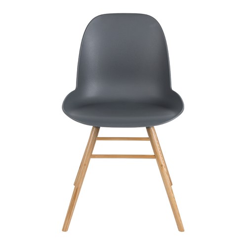 荷蘭Zuiver 艾伯特簡約弧形單椅 (深灰)