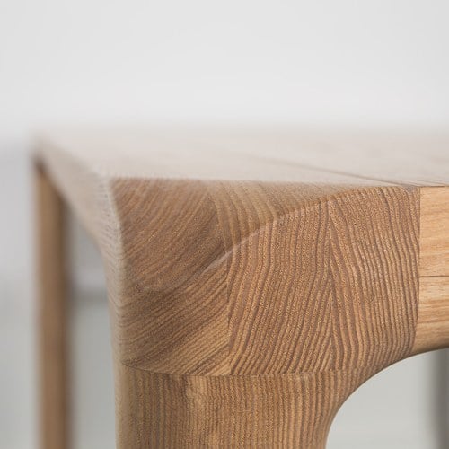 荷蘭Zuiver倒角設計餐桌 (梣木)