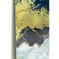 德國KARE 金線藍海藝廊掛畫 (100x100 公分)