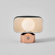 HOODIE 無敵|無線充電桌燈 (霧黑/亮紅銅)