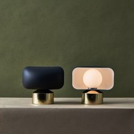 HOODIE 無敵|無線充電桌燈 (霧灰/流沙金)