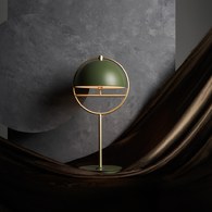 HUAN 圜 D|桌燈 (橄欖綠/流沙金)