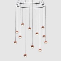 DORA 朵拉 P12|吊燈 (紅銅)