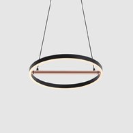 SOL L 日恆|吊燈 (霧黑/紅銅)
