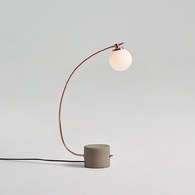 WANU 銜月|桌燈 (流紅銅)