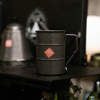 日本Aoyoshi 經典圓柱馬克杯 (霧黑、400毫升)