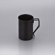 日本Aoyoshi 經典圓柱馬克杯 (霧黑、400毫升)