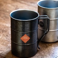 日本Aoyoshi 經典圓柱馬克杯 (霧黑、400毫升)