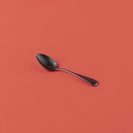 日本Aoyoshi 復古英倫茶匙 (黑、13.3公分)