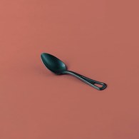 日本Aoyoshi 野營風湯匙 (黑、13.5公分)