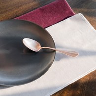 日本Aoyoshi 法式午後湯匙 (玫瑰金、15公分)