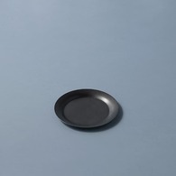 日本Aoyoshi 燭光之夜圓形深盤 (黑、12.5公分)