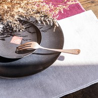 日本Aoyoshi 老英格蘭式餐叉 (玫瑰金、13.8公分)