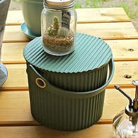 日本 八幡化成 花園工具筒椅凳 (容量 8 公升)