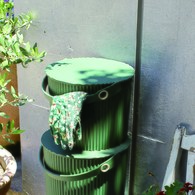 日本 八幡化成 花園工具筒椅凳