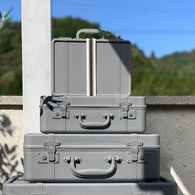 日本 八幡化成 復古行李收納箱 (S號、長 23.5 公分)