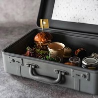 日本 八幡化成 復古行李收納箱 (L號、長 36.8 公分)