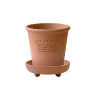 日本 八幡化成 城市農夫圓盆(S號、直徑12公分)