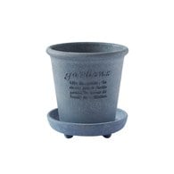 日本 八幡化成 城市農夫圓盆(S號、直徑12公分)