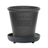 日本 八幡化成 城市農夫圓盆L號、直徑18.5公分)