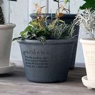 日本 八幡化成 城市農夫淺圓盆 (M號、直徑 18 公分)