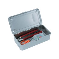 日本TRUSCO 上掀式工具收納盒 (銀、20.3公分)