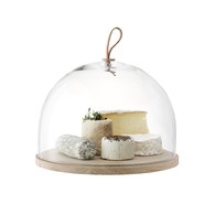 英國LSA 皮把手木底點心盅 (高20.5公分)-IV03