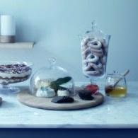 英國LSA 晶透玻璃派對點心杯 (高38公分)