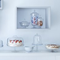 英國LSA 晶透玻璃派對點心杯 (高38公分)