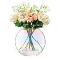 英國LSA 貝殼絢彩球形花瓶 (高11公分)