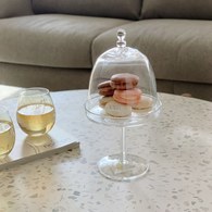 英國LSA 全玻形輪廓拱形蛋糕架 (直徑14公分)