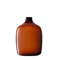 英國LSA 意境・泥炭棕塑口花器 (高27公分)