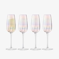 英國LSA 貝殼絢彩香檳杯4入組 (250毫升)