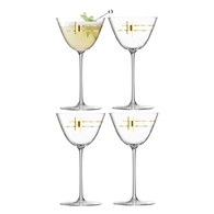 英國LSA 金樽馬丁尼酒杯4入組(195毫升)*CT13