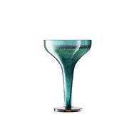 英國LSA 爵士時代炫彩香檳杯2入組 (孔雀、150毫升)-EQ05