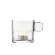 英國LSA 把手系列玻璃燭台 (透明)-HN01