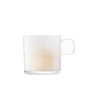 英國LSA 把手系列玻璃燭台 (霧白)-HN03