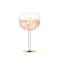 英國LSA 鑲金邊球型酒杯2入組 (560毫升)-LC05