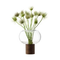 英國LSA 歐式禪風花器 (透明、高21.5公分)