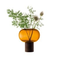 英國LSA 歐式禪風花器 (琥珀、高21.5公分)