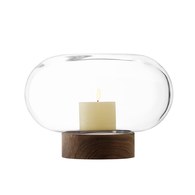 英國LSA 歐式禪風花器 (透明、高19.5公分)